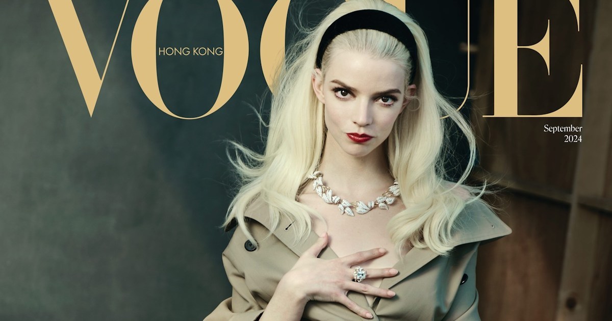 Anya Taylor-Joy Vogue Hong Kong September 2024